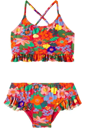 FÁBULA Recanto Das Flores ruffled bikini
