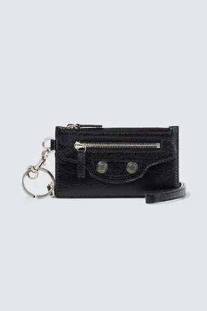 Balenciaga Le Cagole leather card holder