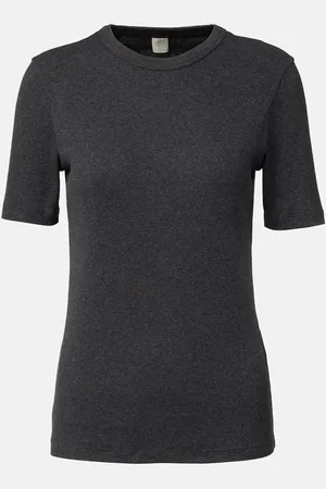 Totême Ribbed-knit cotton-blend jersey top