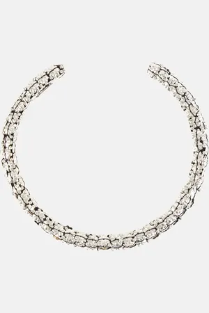 Isabel Marant Embellished brass necklace