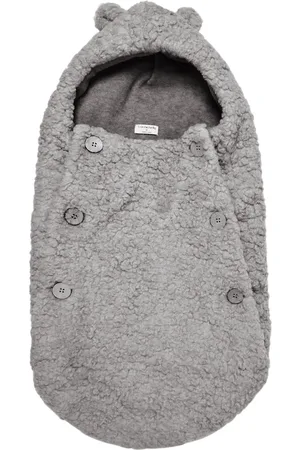 1+ IN THE FAMILY Baby Aran faux shearling sleeping bag