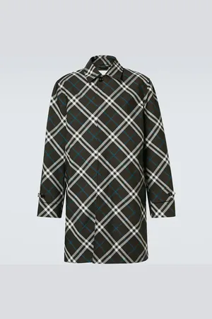Burberry Check raincoat