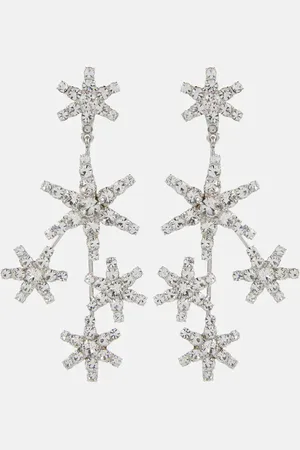 Jennifer Behr Chiron embellished drop earrings