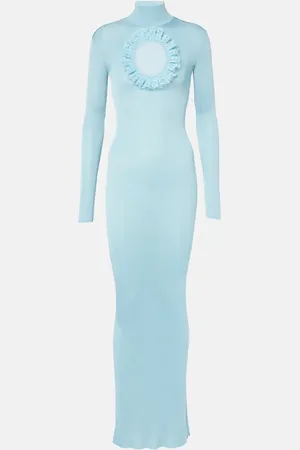 Self-Portrait X Christopher Kane cutout knitted maxi dress