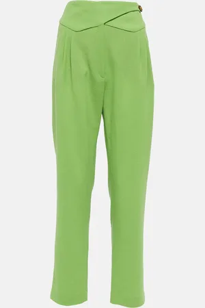 Blazé Milano High-rise straight virgin wool pants