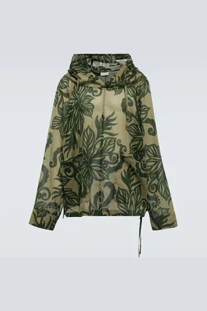 DRIES VAN NOTEN Calva printed cotton hoodie