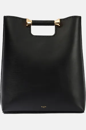 Alaïa Bobine leather tote bag