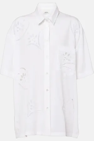 Isabel Marant Bilya broderie anglaise shirt