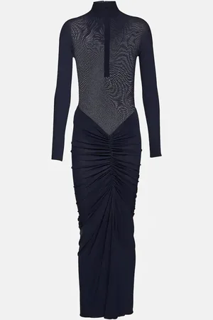 Alaïa Ruched maxi dress