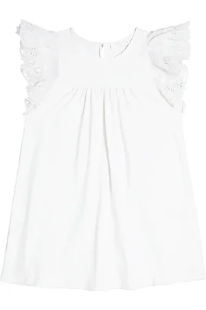 Chloé Ruffled cotton dress