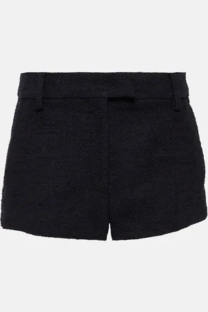 VALENTINO High-rise tweed shorts