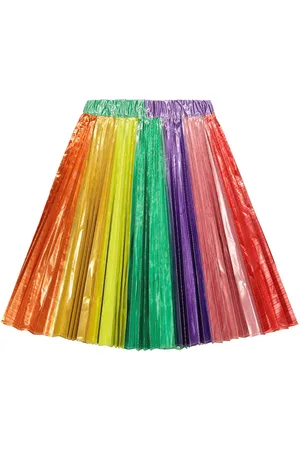 Stella McCartney Rainbow pleated skirt