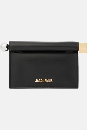 Jacquemus La Petite Pochette Rond CarrÃ© leather clutch