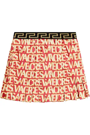 VERSACE Versace Allover pleated skirt