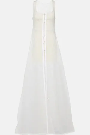 Jacquemus La Robe Dentelle sequined gown