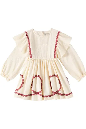 Konges Sløjd Fee embroidered cotton dress