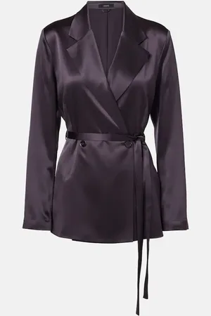 Joseph Joubert silk satin jacket