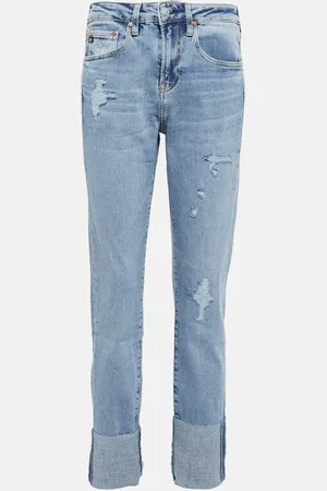 AG Jeans Cuffed straight jeans