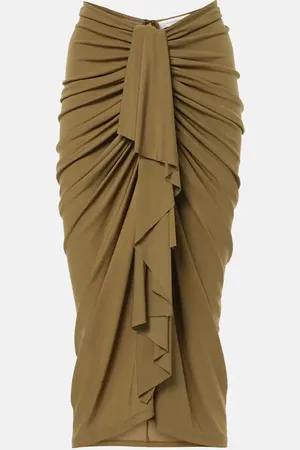 CHRISTOPHER ESBER Vivenda jersey midi skirt