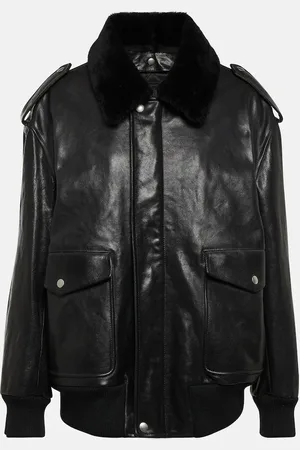 Prada Leather bomber jacket