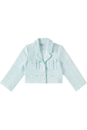 Self-Portrait Embellished tweed jacket