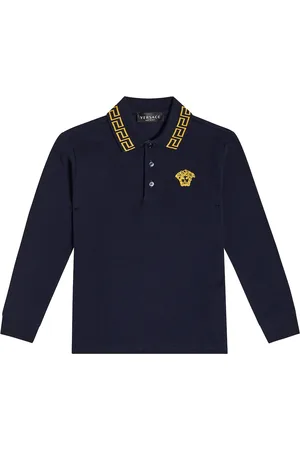VERSACE Medusa cotton piquÃ© polo shirt