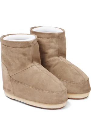 Moon Boot Icon suede snow boots