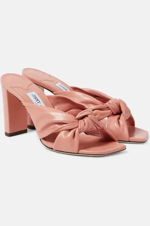 Jimmy Choo Avenue 85 leather mules