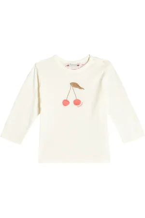 BONPOINT Baby Tahsina embroidered cotton T-shirt