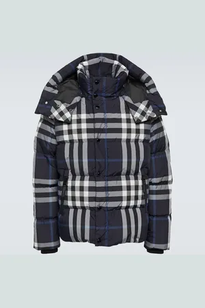 Burberry Check down jacket
