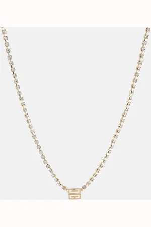 Givenchy 4G SwarovskiÂ® crystal-embellished necklace