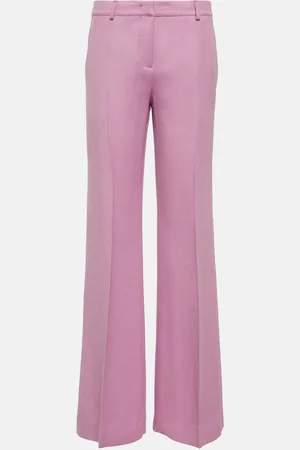 Etro Wide-leg wool-blend pants