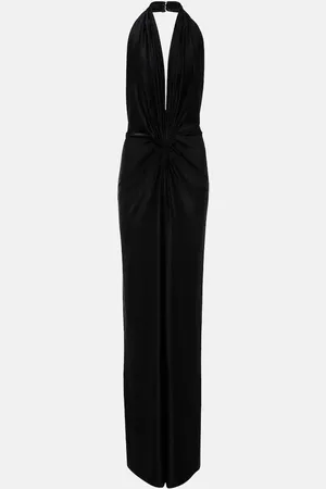 Costarellos Halterneck jersey jumpsuit