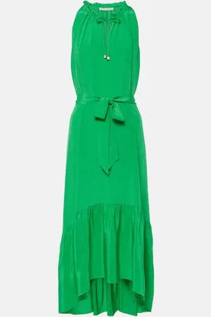 Heidi Klein Chamarel silk crÃªpe de chine midi dress