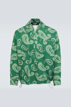 Jacquemus La Chemise Simon paisley cotton shirt