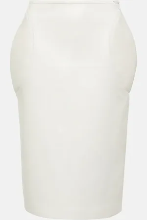Alaïa Leather pencil skirt