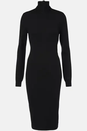 Givenchy Wool and cashmere-blend midi dress