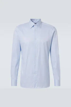 Ermenegildo Zegna Trofeo striped cotton shirt