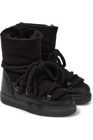 INUIKII Classic High Kinder suede and leather boots