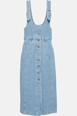 Marant Etoile Filipine denim midi dress