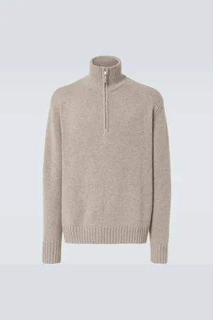 Allude Cashmere half-zip sweater