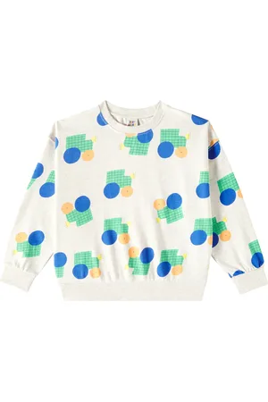 Jelly Mallow Tractor cotton sweatshirt