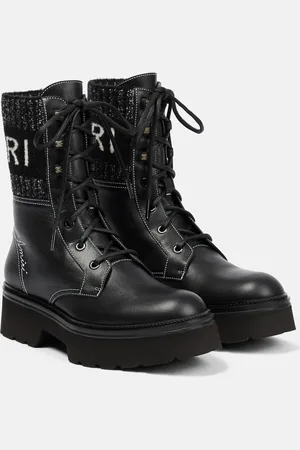 AMIRI Leather lace-up boots