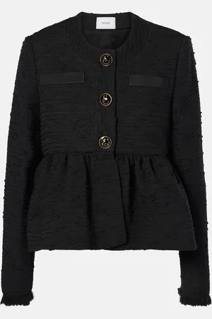 Erdem Cropped tweed jacket