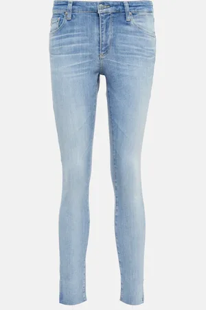 AG Jeans Split cuff skinny jeans