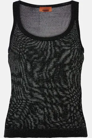 Missoni Squined striped tank top