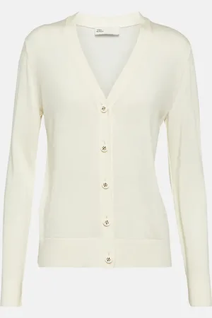 Tory Burch Simone wool and silk cardigan