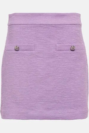 VERONICA BEARD Emar cotton miniskirt