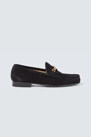 Tom Ford York Chain suede loafers
