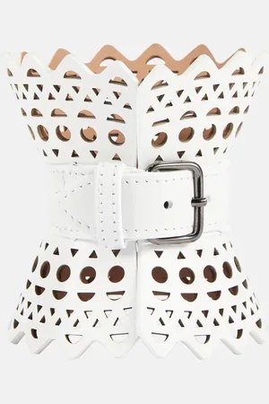 Alaïa Vienne leather bracelet